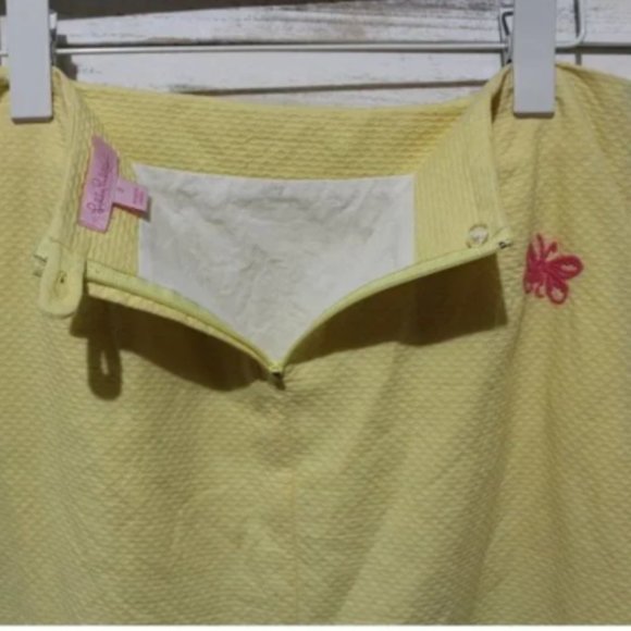 Lilly Pulitzer embroidered flowers skirt (1151) 🦄 - Picture 4 of 8